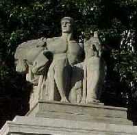 Statue / monument of  Guardianship in Washington DC by Sculptor James Earle Fraser