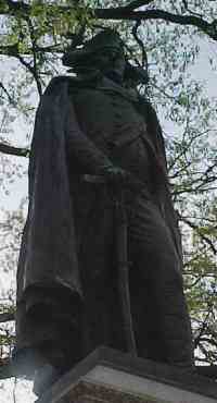 Statue / monument of John Barry in Washington DC by Sculptor John J. Boyle