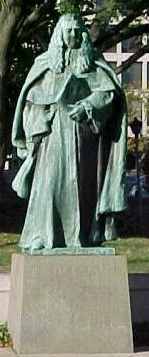 Statue / monument of Sir William Blackstone in Washington DC by Sculptor Paul Wayland Bartlett