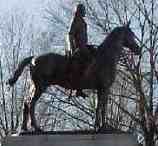 Statue / monument of Bernardo de Galvez in Washington DC by Sculptor Juan De Avalos