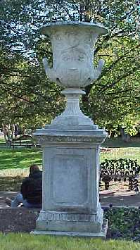 Statue / monument of Arthur Vining Downing in Washington DC by Sculptor Robert E. Launitz