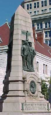 Statue / monument of  Grand Army of the Republic in Washington DC by Sculptor John Massey Rhind