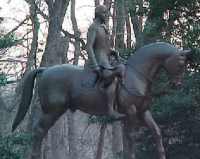 Statue / monument of George Washington in Washington DC by Sculptor Herbert Haseltine