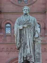 Statue / monument of Joseph Henry in Washington DC by Sculptor William Wetmore Story