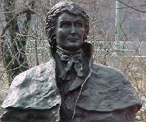 Statue / monument of Francis Scott Key in Washington DC by Sculptor  Unknown