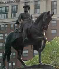 Statue / monument of James B. McPherson in Washington DC by Sculptor Louis T. Rebisso