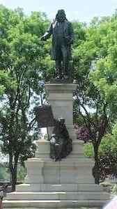 Statue / monument of Albert Pike in Washington DC by Sculptor Gaetano Trentanove
