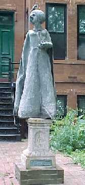 Statue / monument of Olive Risley Seward in Washington DC by Sculptor John Cavanaugh