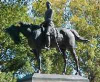 Statue / monument of William Tecumseh Sherman in Washington DC by Sculptor Carl Rohl-Smith