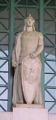 Statue / monument of  Centurion in Washington DC by Sculptor Louis Saint-Gaudens