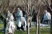 Statue / monument of  Korean War Veterans Memorial in Washington DC by Sculptor Frank Gaylord